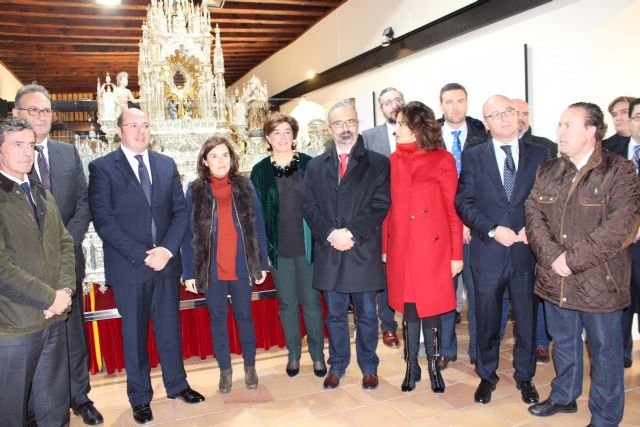 Pedro Antonio Sánchez y Soraya Sáenz de Santamaría visitan Caravaca de la Cruz, inmersa en los preparativos del Año Jubilar 2017 - 1, Foto 1