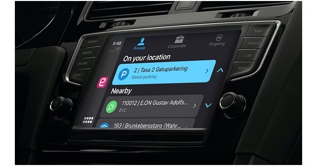 Apple CarPlay suma la app de aparcamiento EasyPark a sus prestaciones - 1, Foto 1