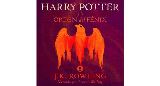 Audible presenta Harry Potter y la orden del Fénix, con la narración exclusiva de Leonor Watling - 1, Foto 1