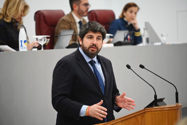 López Miras anuncia una iniciativa legislativa para blindar el trasvase Tajo-Segura en el Congreso de los Diputados - 1, Foto 1