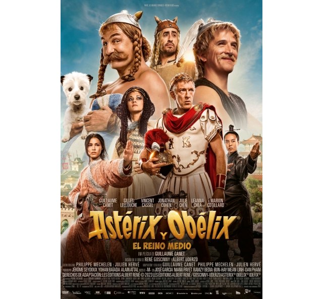 'Astérix y Obélix: El Reino Medio' y 'Llaman a la puerta', cine este fin de semana en Cieza - 1, Foto 1