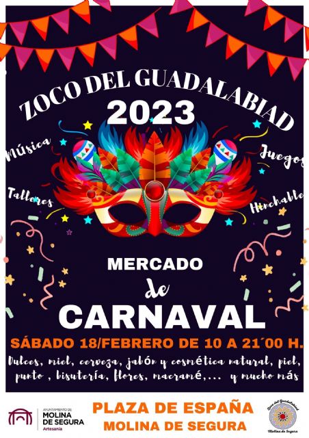 Molina de Segura celebra el Carnaval 2023 con una gran fiesta los días 18 y 19 de febrero en la Plaza de España - 3, Foto 3