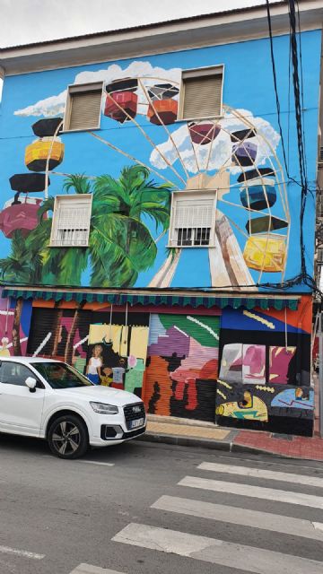 Inauguración de mural artístico en Barrio de Fátima de Molina de Segura - 2, Foto 2