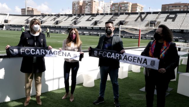 El Puerto de Cartagena firma un acuerdo de patrocinio con el FC Cartagena - 2, Foto 2