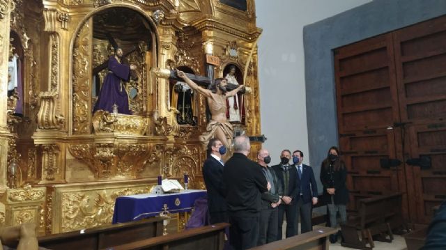 Cultura entrega a la Cofradía Marraja el Cristo de la Agonía restaurado - 1, Foto 1