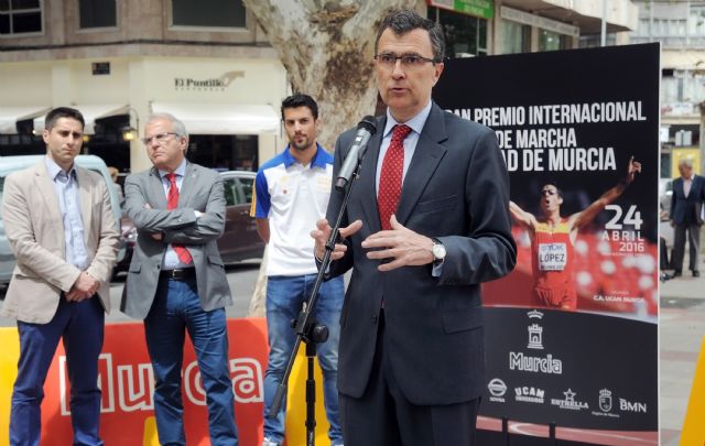 El Paseo Alfonso X El Sabio se convertirá en un circuito de marcha internacional con Miguel Ángel López a la cabeza - 2, Foto 2