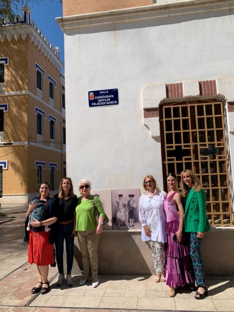 La coreógrafa Matilde Palacios, primera profesora de baile de Murcia, da nombre a una calle junto al Cuartel de Artillería - 1, Foto 1