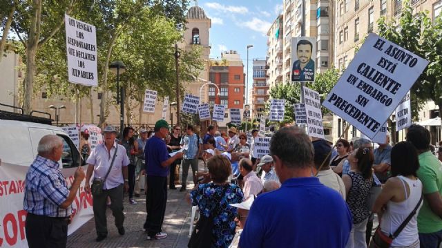 Los regantes del Heredamiento Regante de Molina se han concentrado esta mañana - 1, Foto 1