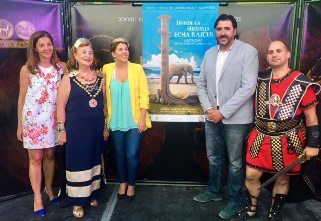 Presentación del cartel de las Fiestas de Cartagineses y Romanos 2017 - 1, Foto 1