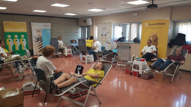 Cientos de trabajadores del Grupo Hefame donan sangre y médula ósea - 1, Foto 1