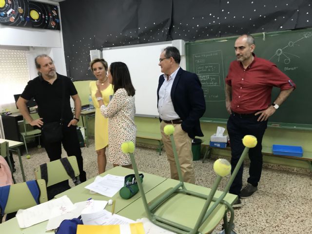 La consejera de Educación visita el colegio Juan XXIII para conocer el programa Escuela sin ruido - 1, Foto 1