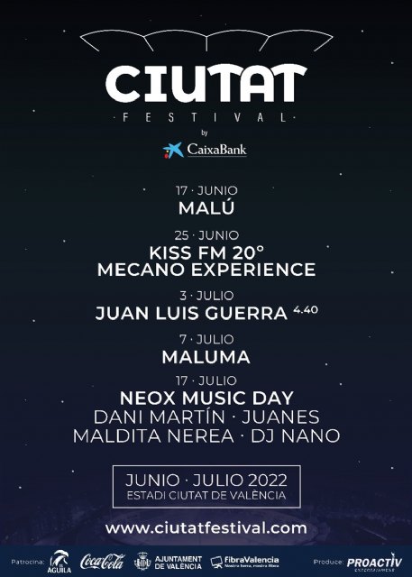 Arranca la segunda edición del‘CIUTAT FESTIVAL by CAIXABANK’ - 1, Foto 1