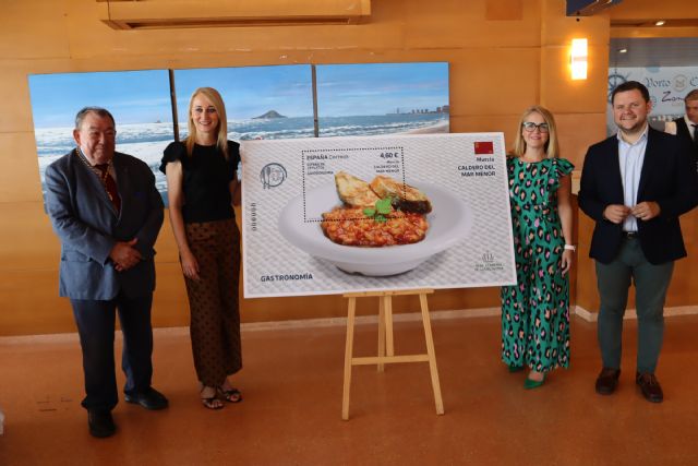 San Pedro del Pinatar acoge la presentación de un sello dedicado al Caldero del Mar Menor - 2, Foto 2