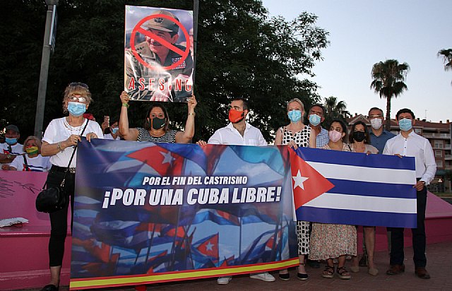 Cs Región de Murcia apoya al pueblo cubano en su reivindicación de libertad, derechos humanos y democracia frente a la dictadura - 1, Foto 1