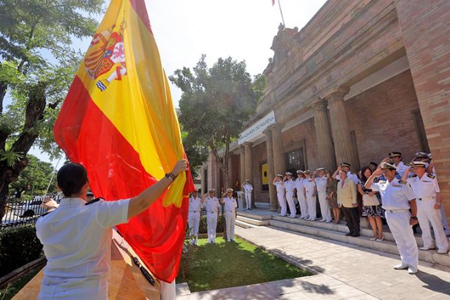 España. Sevilla . El emotivo homenaje de la Armada Española a los héroes de Filipina y Cuba en la Comandancia de Marina en Sevilla - 1, Foto 1