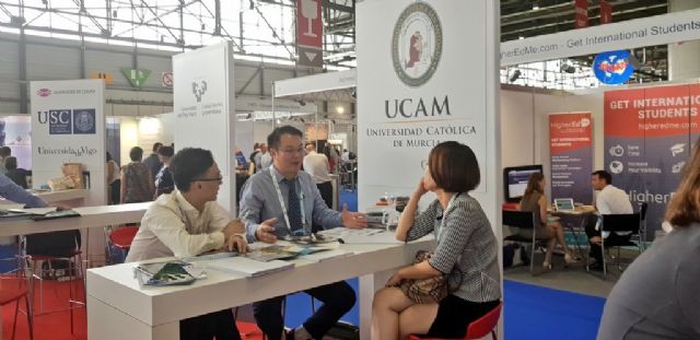 La UCAM participa en la EAIE, la feria de universidades más importante de Europa - 2, Foto 2