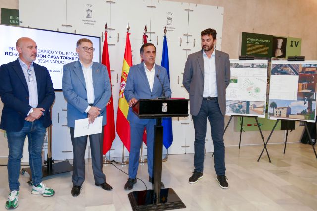 Murcia invierte cerca de 700.000 euros en la rehabilitación de la Casa Torre Falcón de Espinardo - 1, Foto 1