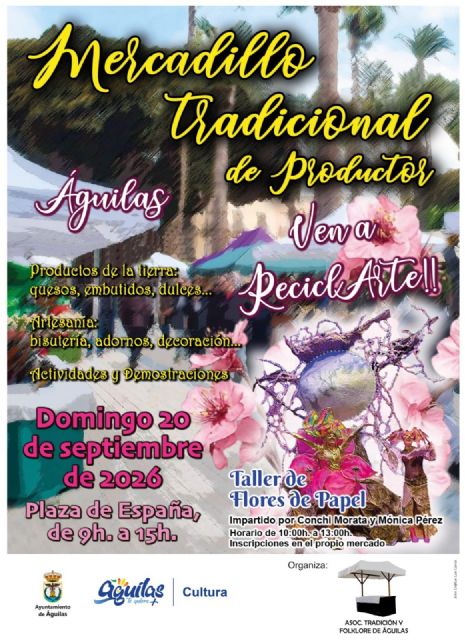El próximo domingo se celebra una nueva edición del Mercadillo Tradicional de Productor El próximo domingo se celebra una nueva edición del Mercadillo Tradicional de Productor