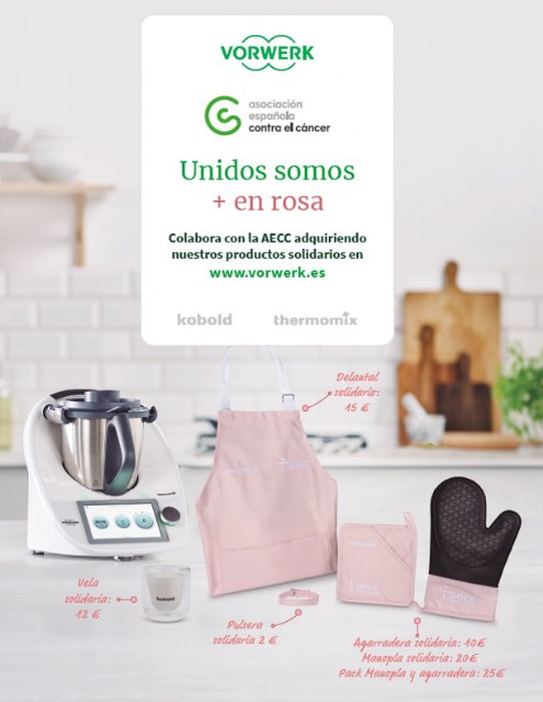 Unidos somos + en rosa, nueva campaña de Thermomix® y Lobold en su lucha contra el cáncer de mama - 1, Foto 1