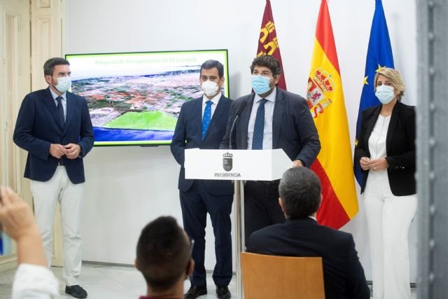 López Miras anuncia la mayor renaturalización del Mar Menor con la expropiación de 3,1 millones de metros cuadrados de El Carmolí - 1, Foto 1