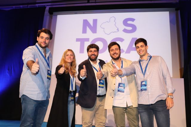 Antonio Landáburu, proclamado presidente de Nuevas Generaciones de la Región de Murcia con el 99,2% de los votos - 1, Foto 1