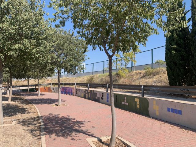 Las nuevas pantallas acústicas transparentes de Barriomar permitirán disfrutar de las vistas de Murcia Río desde Ronda Oeste - 1, Foto 1