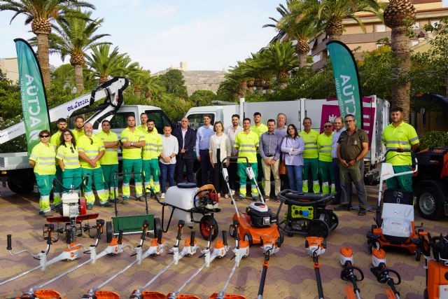 Medio Ambiente refuerza el mantenimiento de las zonas verdes de Jumilla y sus pedanías - 1, Foto 1