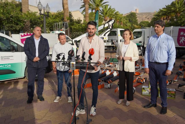 Medio Ambiente refuerza el mantenimiento de las zonas verdes de Jumilla y sus pedanías - 2, Foto 2