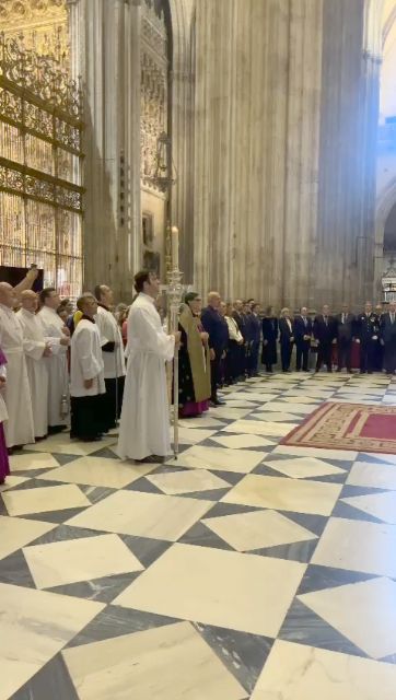 España. Sevilla conmemora el Día de la Hispanidad con actos religiosos y un tributo a Cristóbal Colón en la Catedral - 4, Foto 4