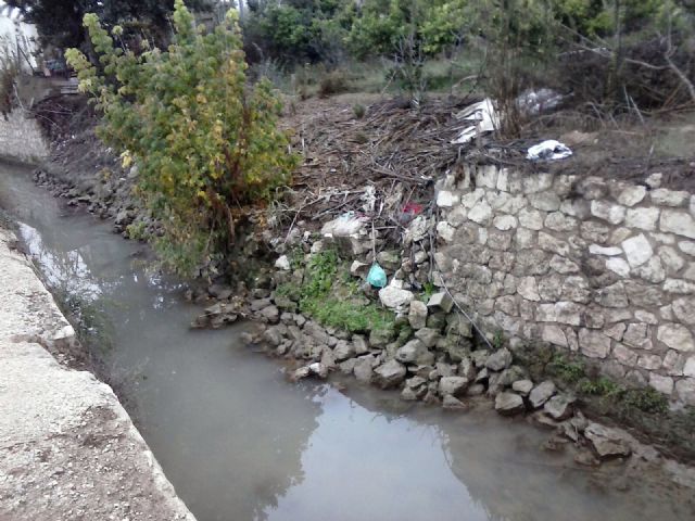 Ciudadanos San Ginés insta a la Junta de Hacendados a la reparación de la Acequia Mayor de Barreras - 1, Foto 1