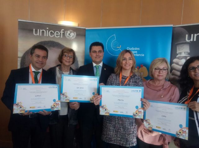 Murcia obtiene el reconocimiento de Ciudad Amiga de la Infancia - 1, Foto 1