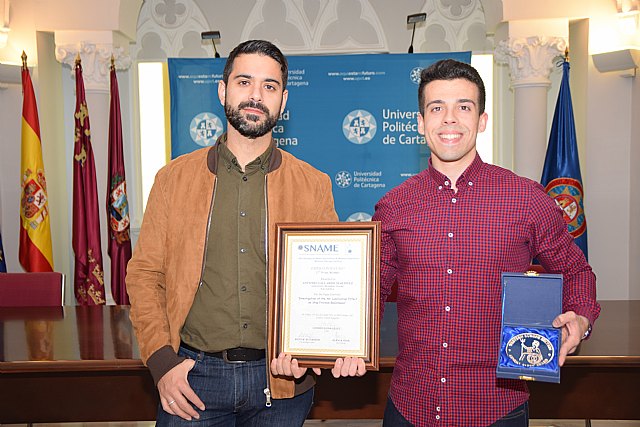 Premios nacional e internacional para un proyecto final de carrera dirigido por un profesor de Navales de la UPCT - 1, Foto 1