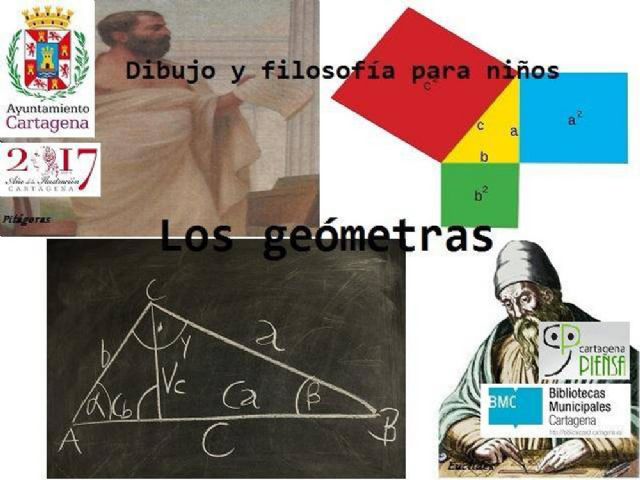 Geometria para niños a traves del taller infantil de Dibujo y Filosofia del Cartagena Piensa - 1, Foto 1