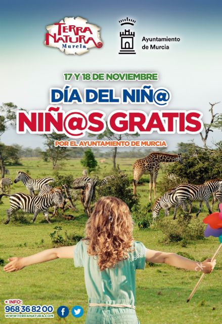 El Ayuntamiento de Murcia hace posible que todos los niños puedan entrar gratis a Terra Natura con motivo del Día de la Infancia - 1, Foto 1