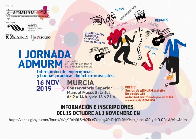 El profesorado de Música de la Región de Murcia comparte sus experiencias docentes en una jornada formativa. - 1, Foto 1