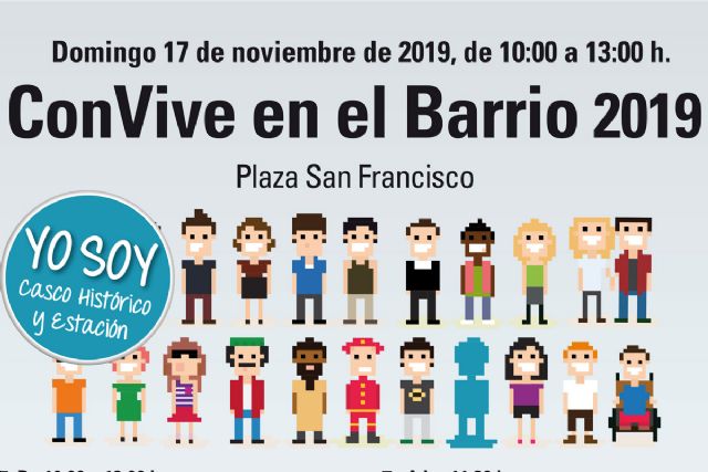 Siguen las actividades ´Convive en el barrio´ este domingo en la Plaza San Francisco - 1, Foto 1