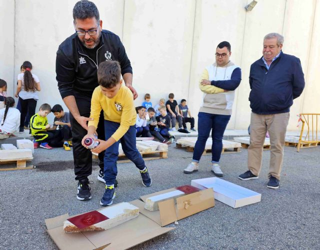 El Colegio 'Sierra de Mojantes' de Archivel se implica en la señalización del Camino Espiritual del Sur - 1, Foto 1