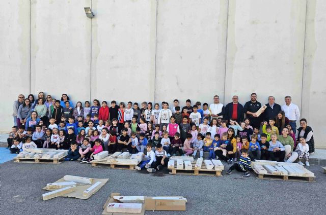 El Colegio 'Sierra de Mojantes' de Archivel se implica en la señalización del Camino Espiritual del Sur - 2, Foto 2