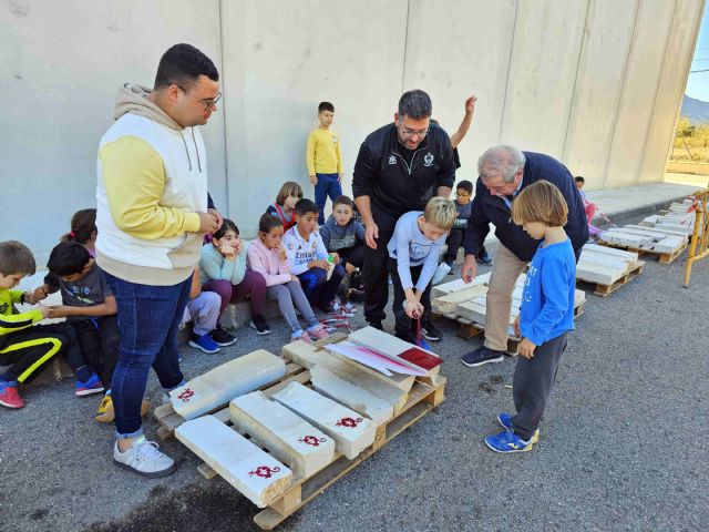 El Colegio 'Sierra de Mojantes' de Archivel se implica en la señalización del Camino Espiritual del Sur - 3, Foto 3