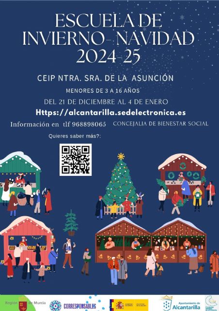 Abierto el plazo de solicitudes para la Escuela de Navidad hasta el 27 de noviembre - 1, Foto 1