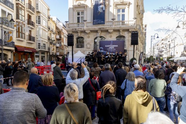 La Big Band del Conservatorio ofrece un concierto gratuito este sábado en El Icue con el Cartagena Jazz Festival - 1, Foto 1