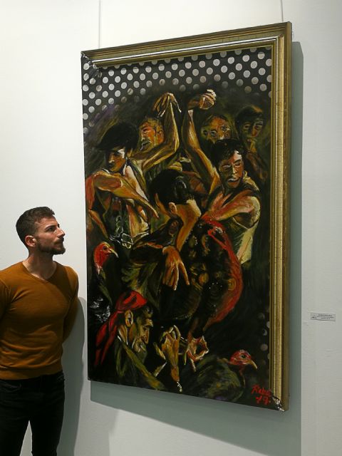 Más de un millar de personas han visitado ya la exposición Los poetas del flamenco del pintor Pedro Juan Rabal - 2, Foto 2