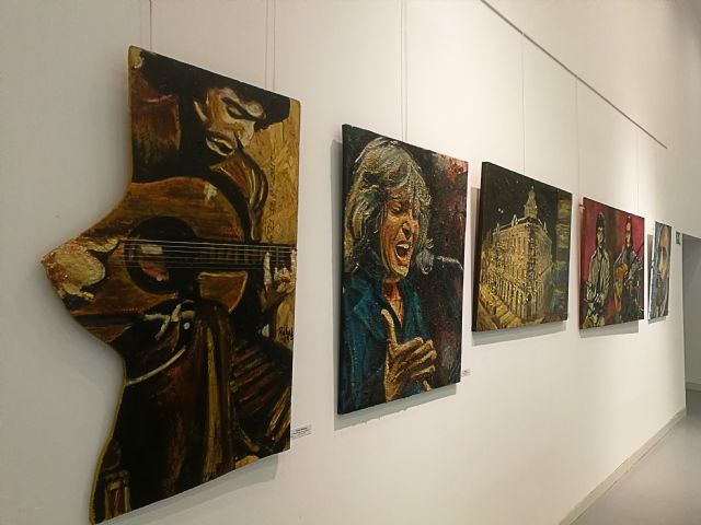 Más de un millar de personas han visitado ya la exposición Los poetas del flamenco del pintor Pedro Juan Rabal - 3, Foto 3