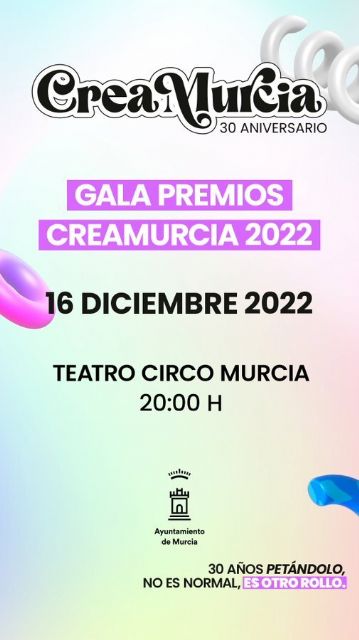 El CreaMurcia celebra su 30 aniversario este viernes en el Teatro Circo - 1, Foto 1