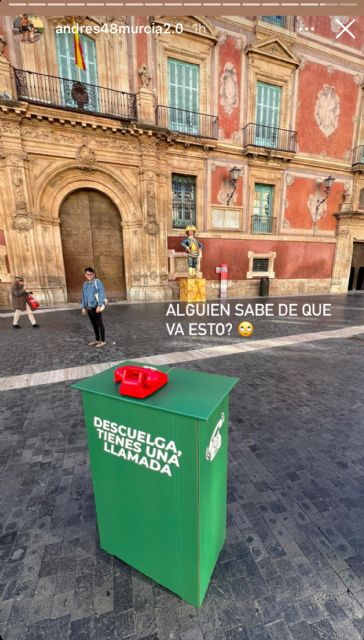 ¿Te has cruzado con un teléfono rojo en el centro de Murcia? - 2, Foto 2