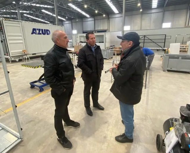 El alcalde de Mula visita Xileplant, una empresa muleña de ingeniería agrícola puntera - 1, Foto 1