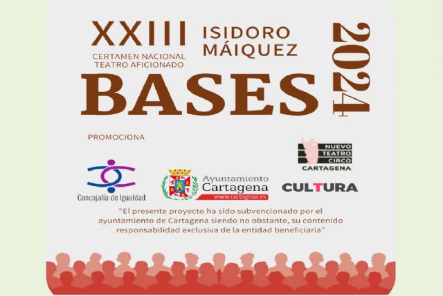 Abierto el plazo para participar en el XXIII Certamen Nacional de Teatro Aficionado ´Isidoro Máiquez´ - 1, Foto 1