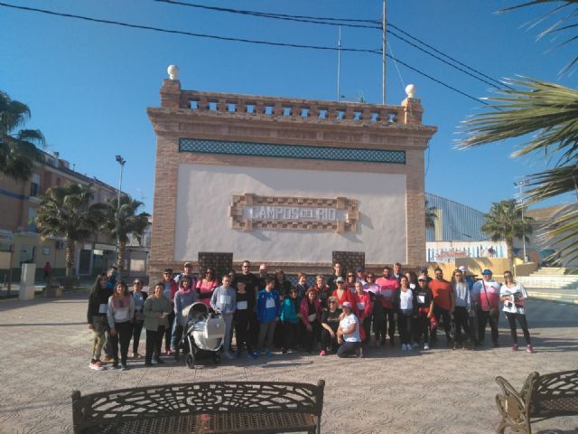 Buen ambiente en la marcha solidaria organizada por D´Genes en Campos del Río - 3, Foto 3