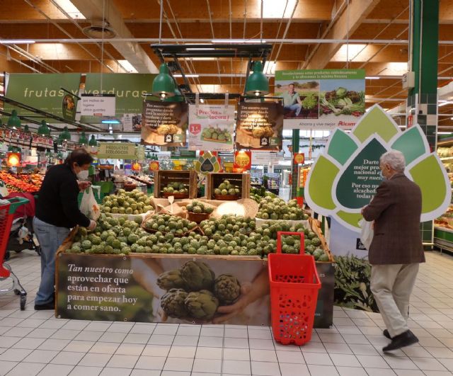 Alcachofa de España exhibe la calidad de los productos de sus asociados en cuatro hipermercados de Alcampo en Madrid - 2, Foto 2