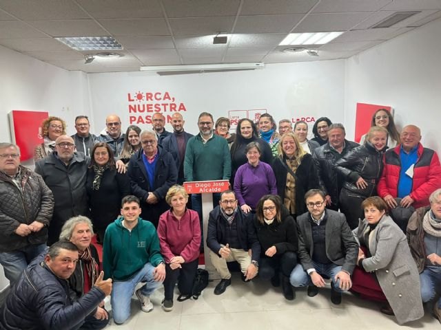 El PSOE de Lorca pone en marcha su Comité Electoral para revalidar la Alcaldía de Diego José Mateos - 1, Foto 1